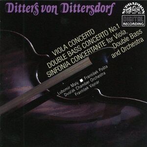 Dittersdorf / Dvorak Cham Orch, Vajnar - DBL Bass Cto / Viola Cto / Sfa